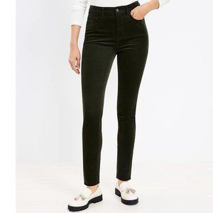 LOFT Mid -Rise Skinny Corduroy Pants - NWT
